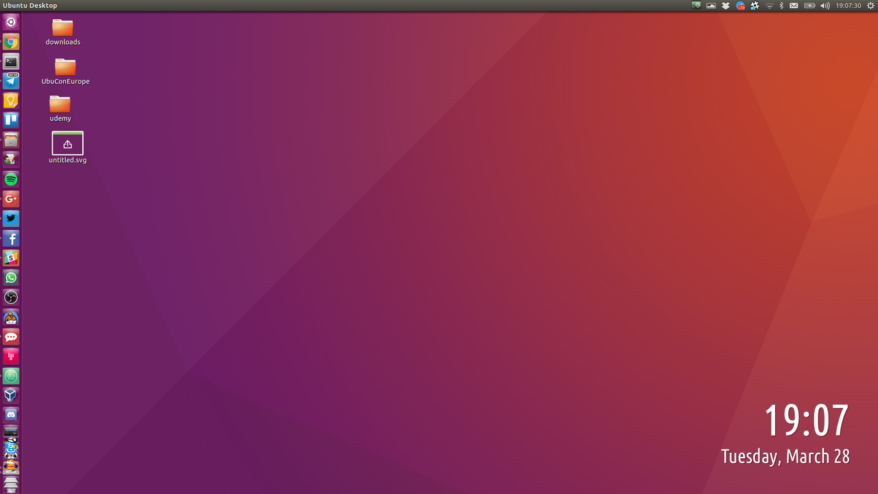 Unity as I use it