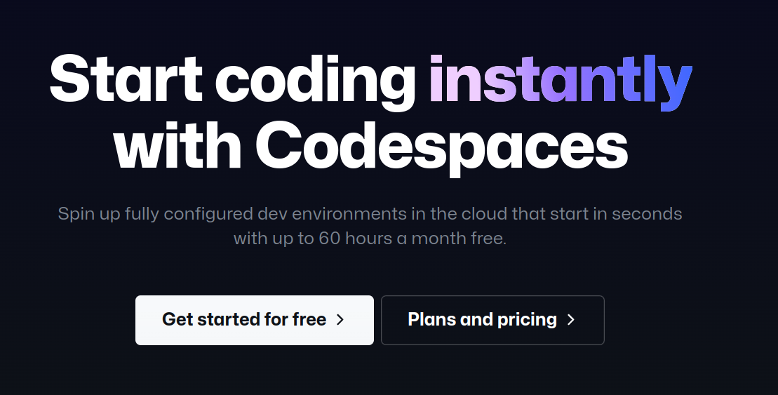 GitHub Codespaces